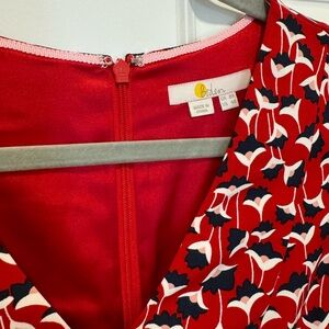 Boden red dress